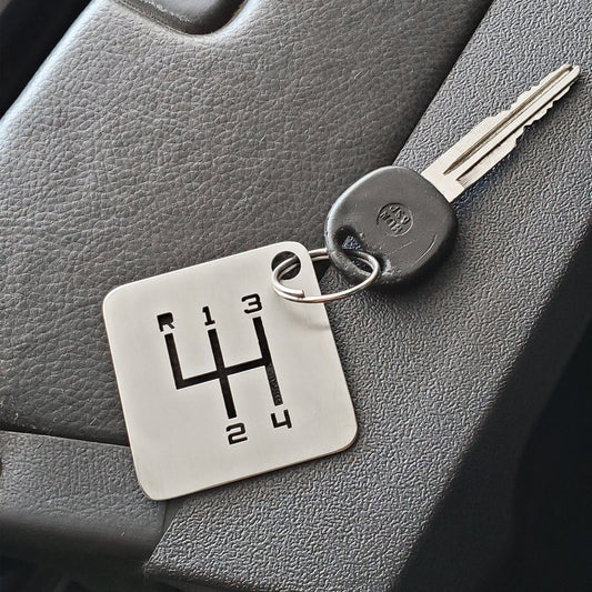 GEAR SHIFT KEY RING