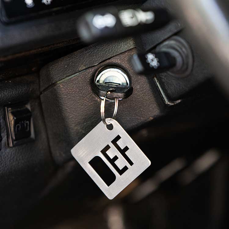 DEFINITELY LAND ROVER WORTHY OF A “DEF” KEY TAG