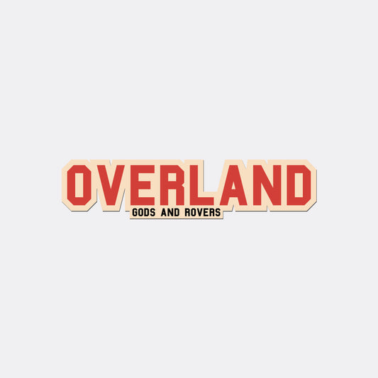 Overland Sticker