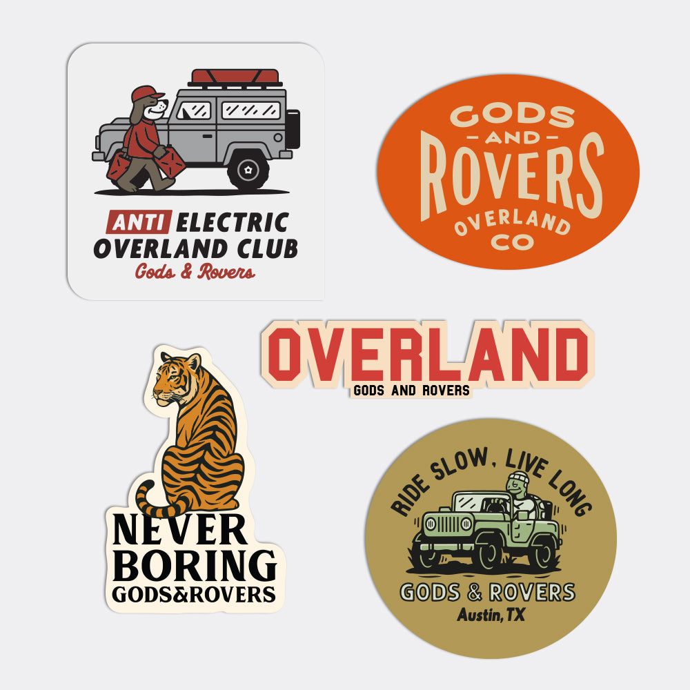 G&R Bumper Sticker Set