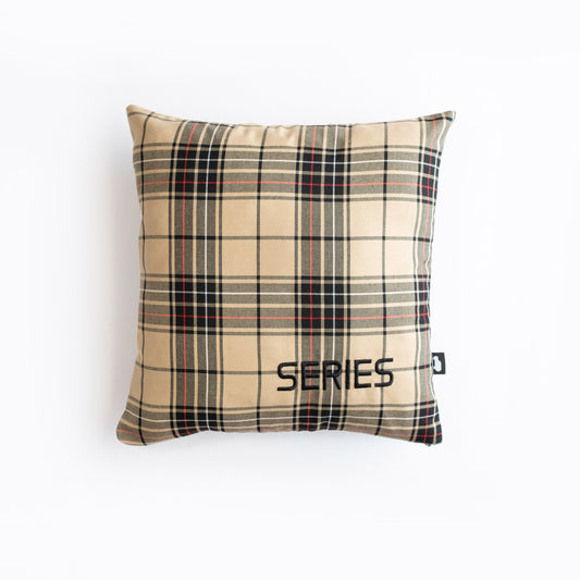 SERIES PILLOW CASE LAND ROVER SERIES BEIGE BLACK