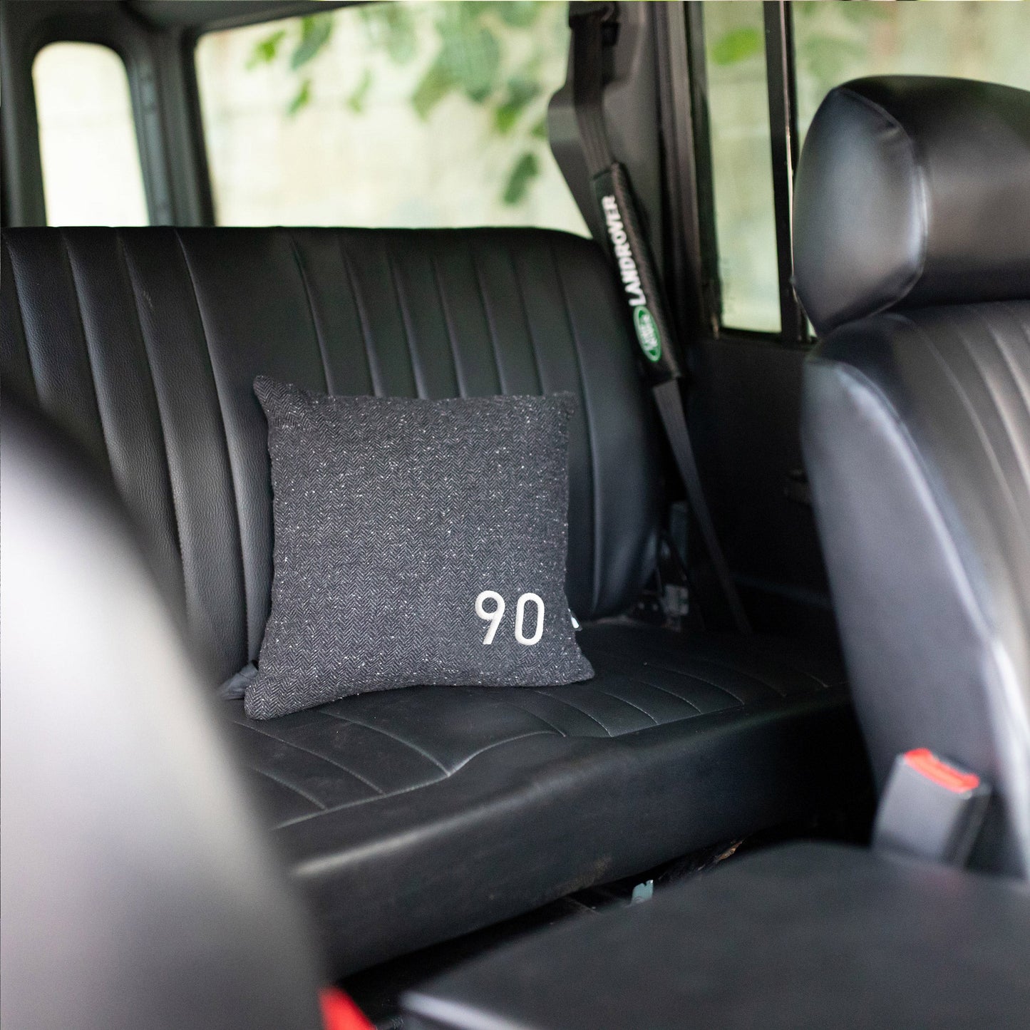 90 PILLOW CASE LAND ROVER DEFENDER HERRINGBONE TWEED