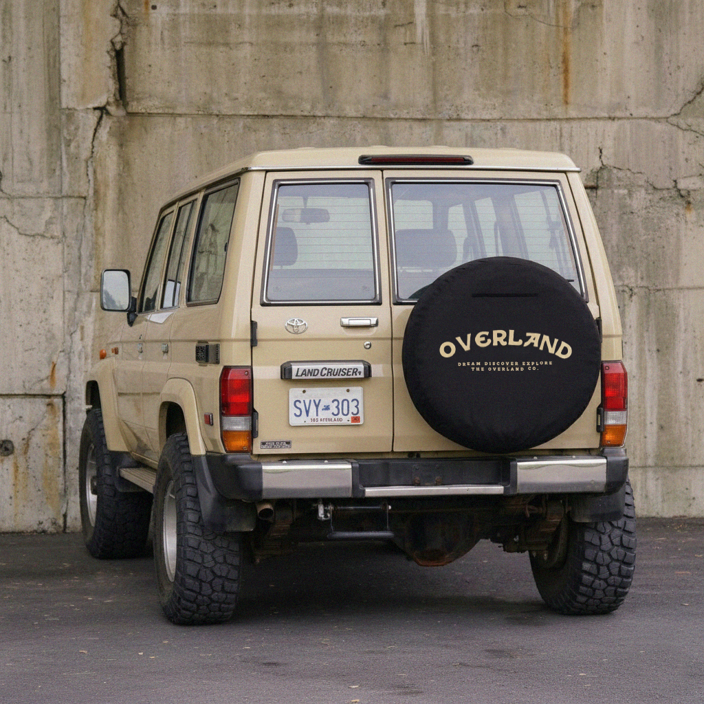 Spare Wheel Cover - Overland