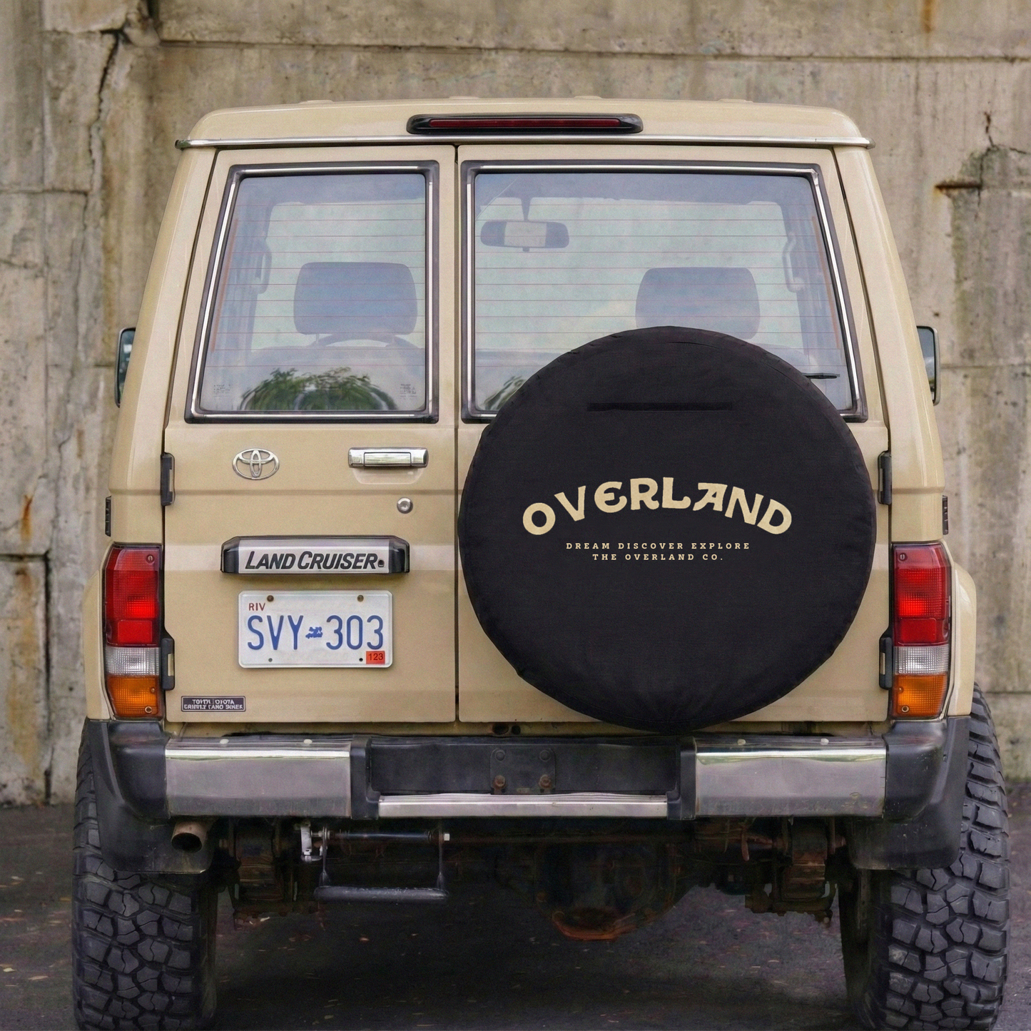 Spare Wheel Cover - Overland