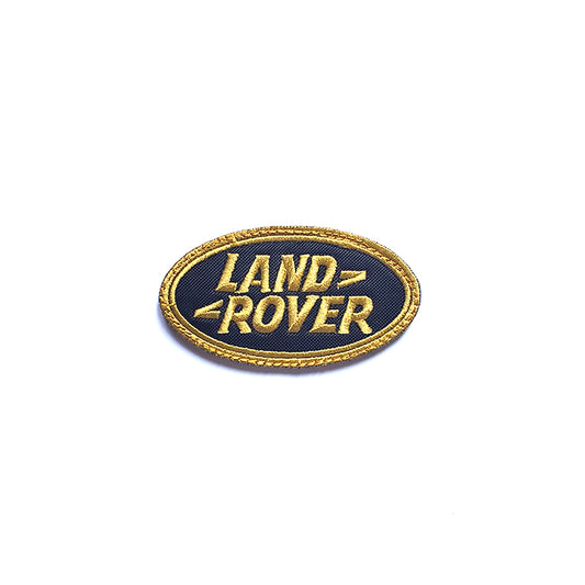 Land Rover Velcro Patch Gold