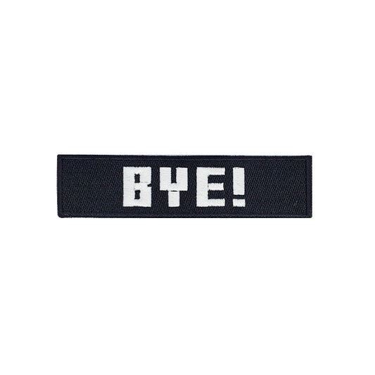 overland camping velcro patch bye