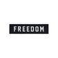 overland camping velcro patch freedom
